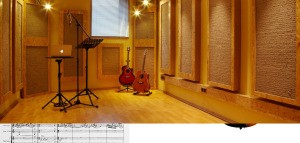 Audio recording studio