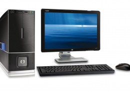 Desktop computer.