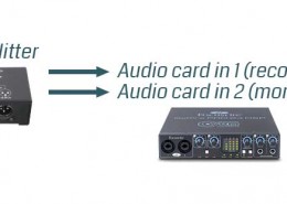 Computer audio recording latency solution